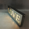 LED light with letter decoration