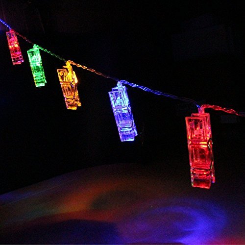 Battery Operated Photo Clip LED String Light