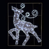 Running Outdoor Christmas Reindeer Motif Lights