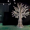 Outdoor Lighting Christmas Decoration 3D LED Motif Light Artificial Tree
