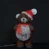Christmas Acrylic bear with hat