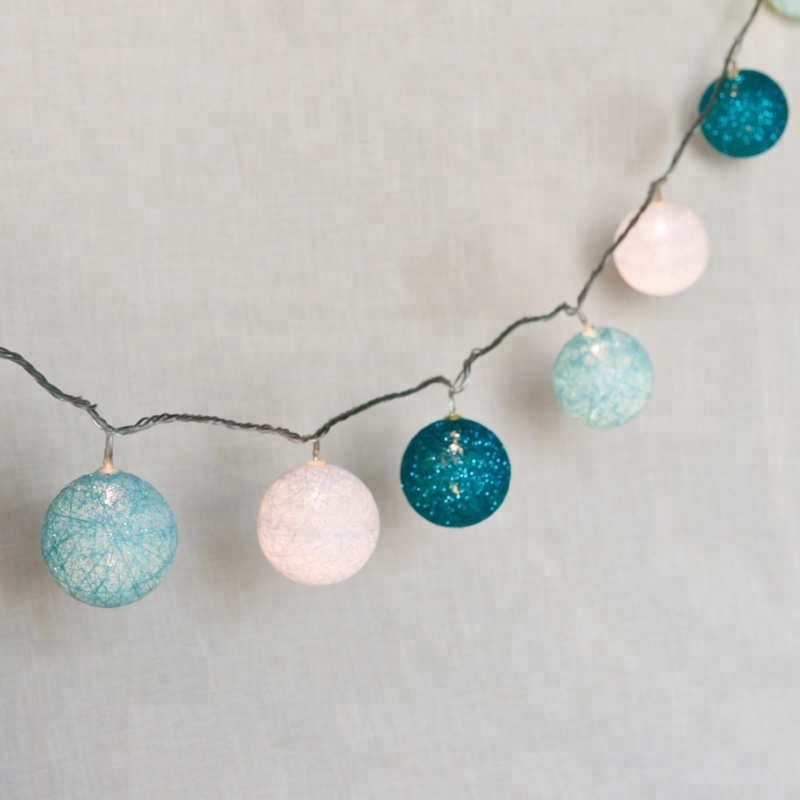 Evermore Indoor Big Ball LED String Light for Christmas Decoration