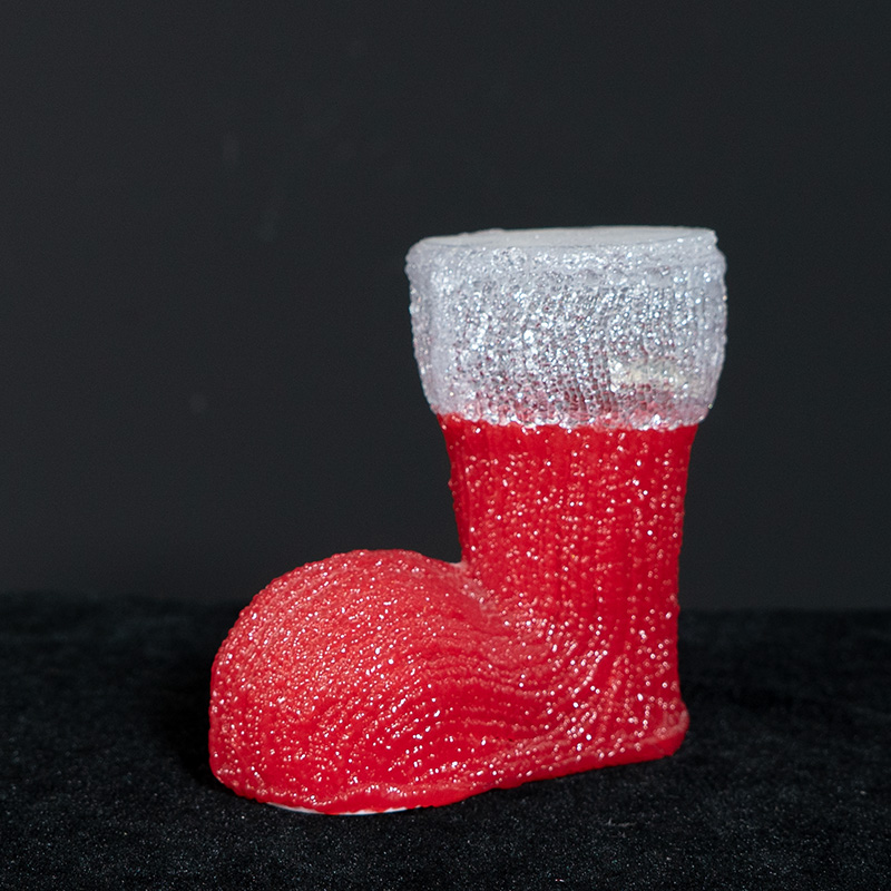 Acrylic snow boot